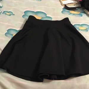 Black Skater Skirt