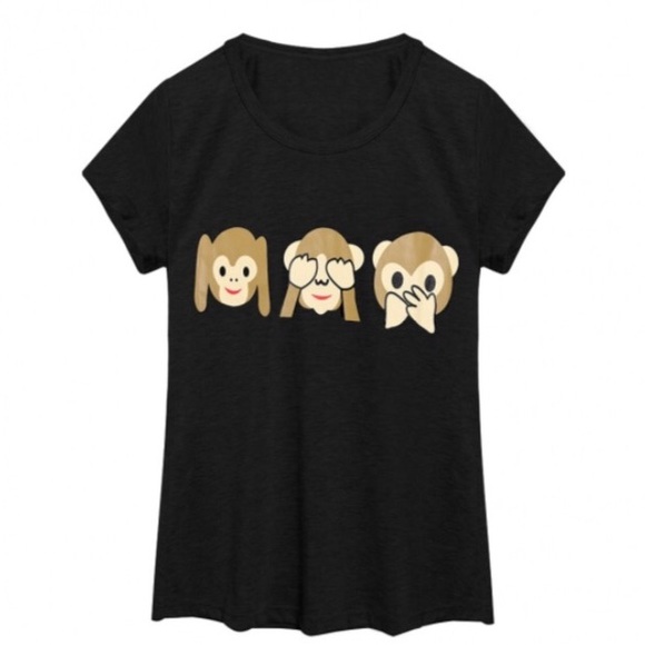 πsuper sale ππ΅ππ. Emoji Graphic Top - - Picture 2 of 3