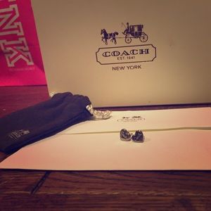 Coach earrings