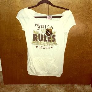 White Juicy Couture Shirt