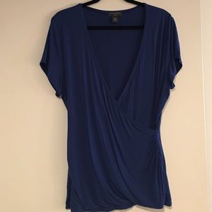 Banana Republic faux wrap top