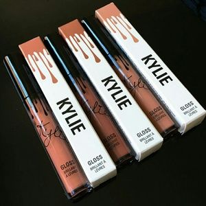 Kylie Glosses- I have 3 of each color