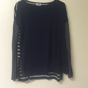 Long sleeve Navy Top