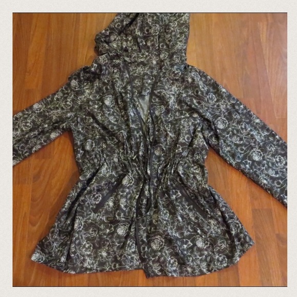 Floral Raincoat