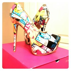 Fashion magazine heels