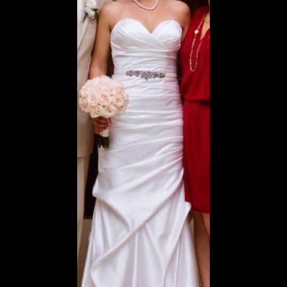 Ivory Wedding Dress - Belt Not Included