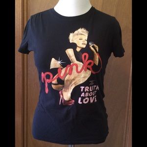 Pink Truth About Love Concert Tee