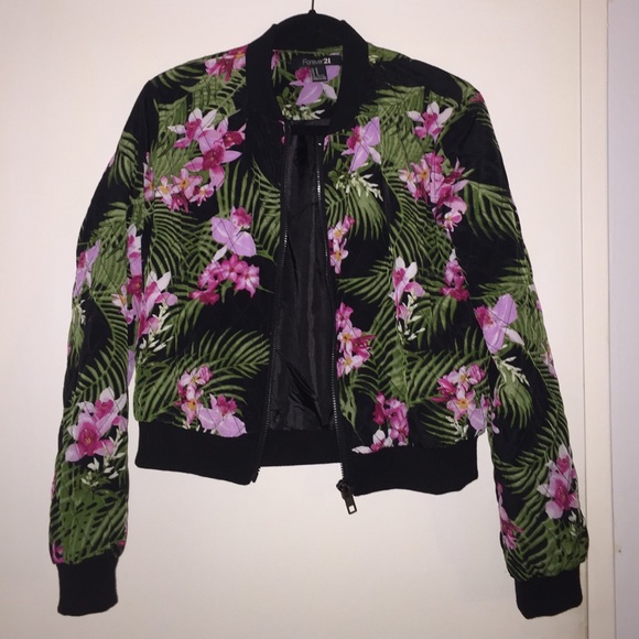 TROPICAL BOMBER JACKET