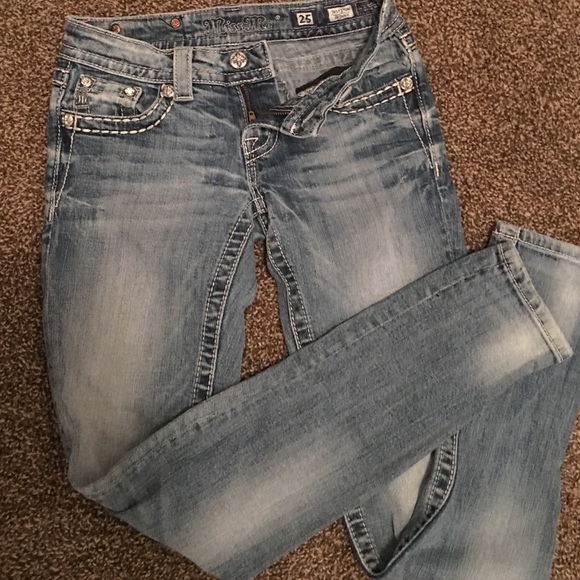 Miss Me Skinny Jeans 25R - Picture 4 of 4