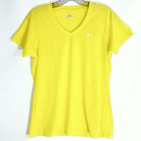 Under Armour Yellow Tee
