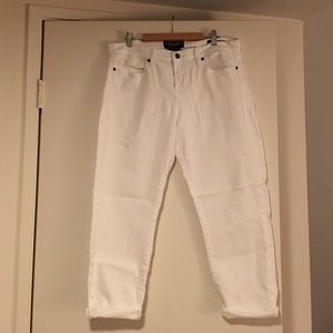Lucky Brand - Sofia Capri - white denim.