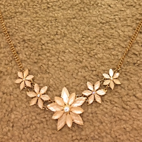 Jeweled Flower necklace