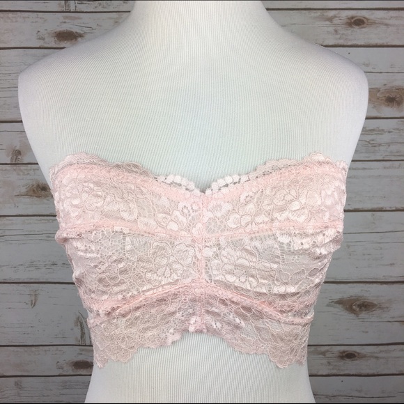 Free People Other - [Free People] Deep In The Dark Lace Bandeau Boho