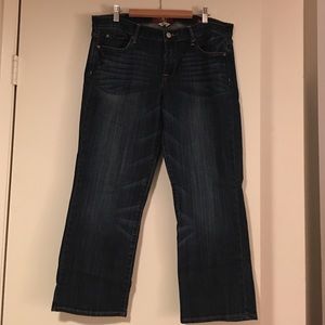 Lucky Brand dark wash Sweet'n Crop jeans