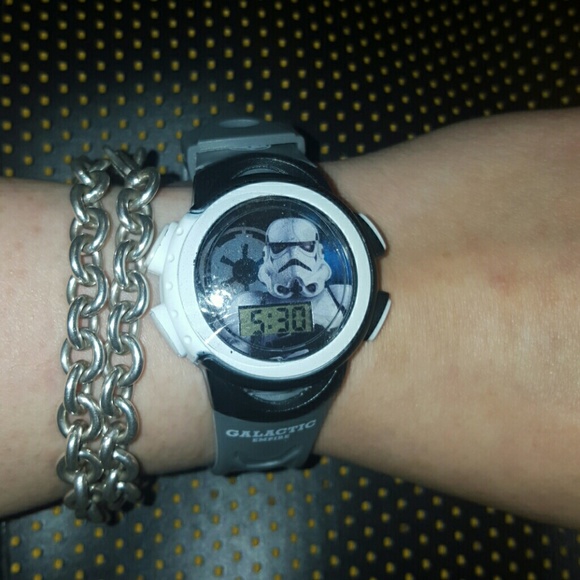 Star Wars Stormtrooper digital watch NWOT