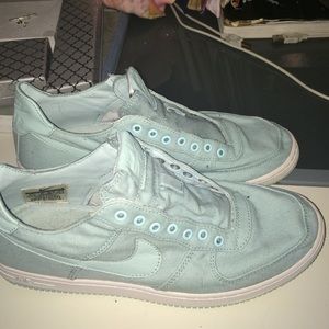 Nike Tennis Shoes. Light blue.