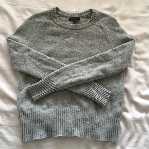 jcrew 100% wool sweater