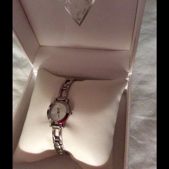 Guess silver watch