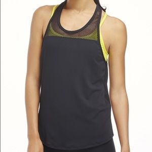Fabletics Mesh Sol Tank in Black