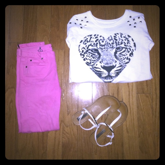 Pink Skinny Jeans