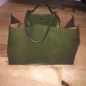 Banana Republic Patent Leather tote