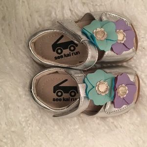 See kai run worn sandals