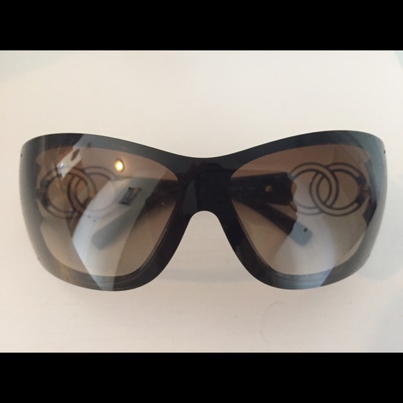 Chanel logo sunglasses