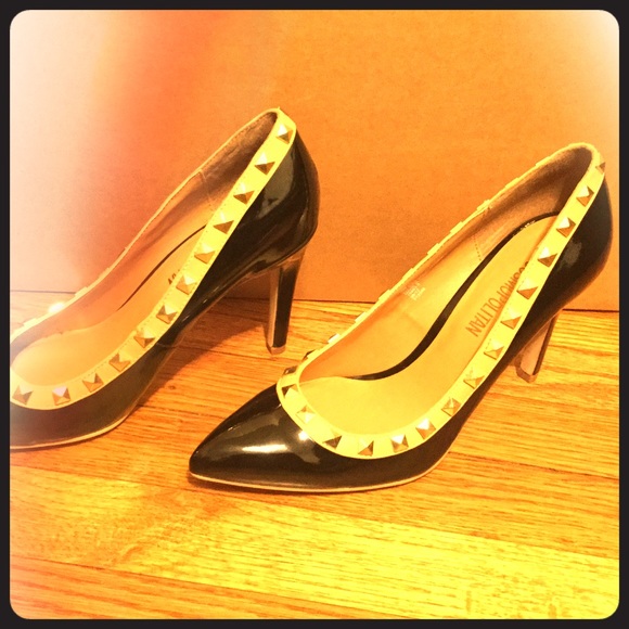 Van'an Women's Fashionable Leather High Heel Shoes
