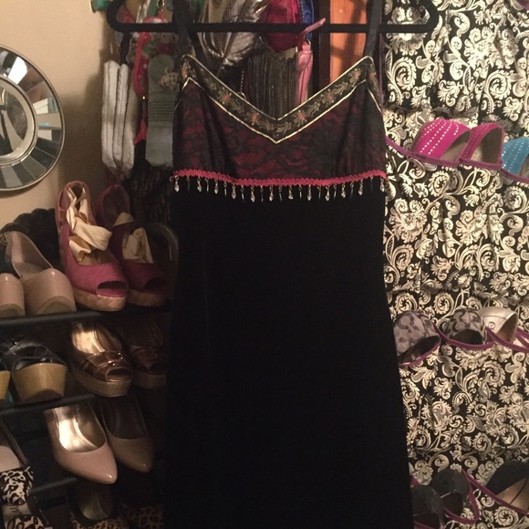 Betsey Johnson Velvet Dress
