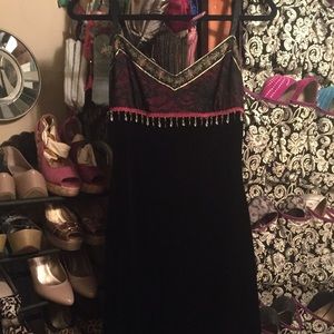 Betsey Johnson Velvet Dress