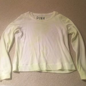 Tie die colored VS Pink sweatshirt