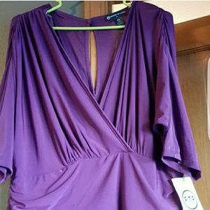 Fashion to Figure Purple Jumpsuit 1X ?RePosh ?