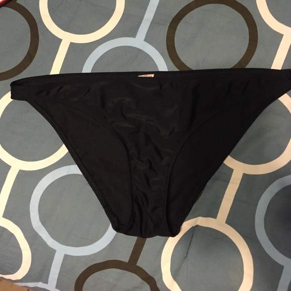 Black Hollister bikini bottom