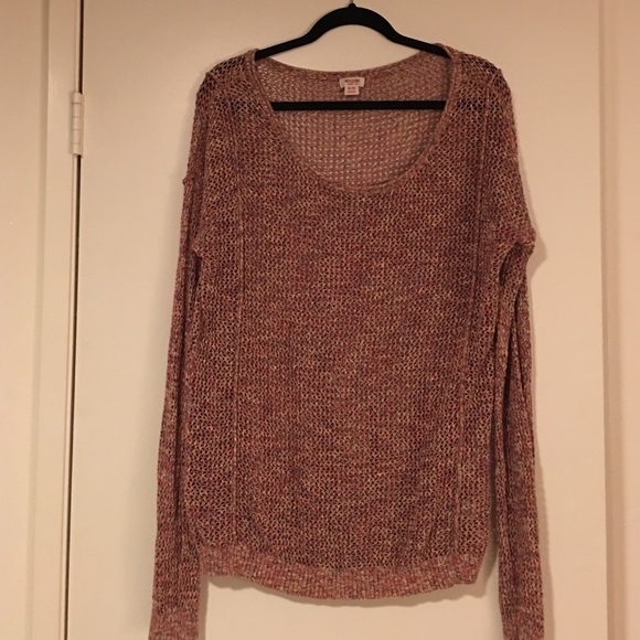 Multi-color mesh Mossimo Supply Co. Sweater