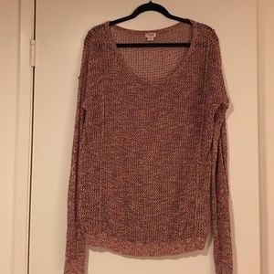 Multi-color mesh Mossimo Supply Co. Sweater