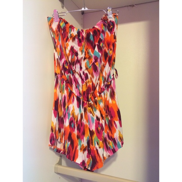 Multi-colored romper