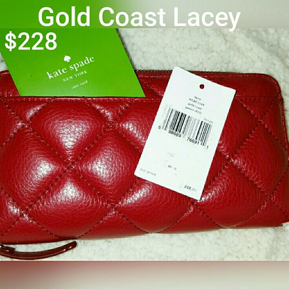 ⛔SOLD⛔ Kate Spade Gold Coast Lacey Walle - Picture 4 of 4