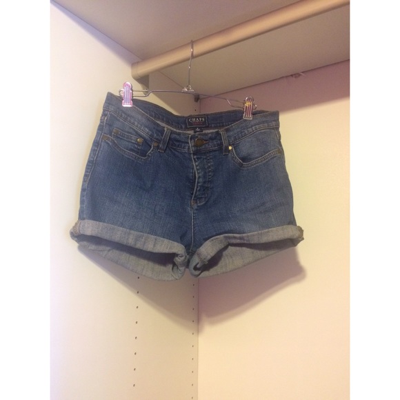 High waisted shorts