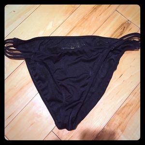 Black bathing suit bottoms