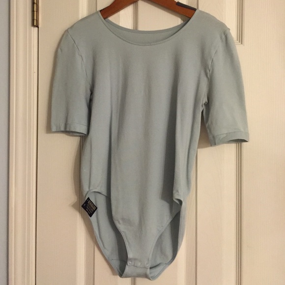 Wolford Light Blue Bodysuit