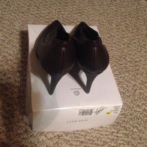 Brown booties size 9 1/2