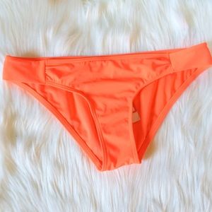 TopShop Nordstrom Neon Orange Bikini Bottoms NWT