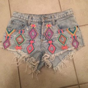 Carmar denim festival shorts