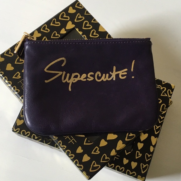 Rebecca Minkoff Cury Pouch "Super Cute" in Purple