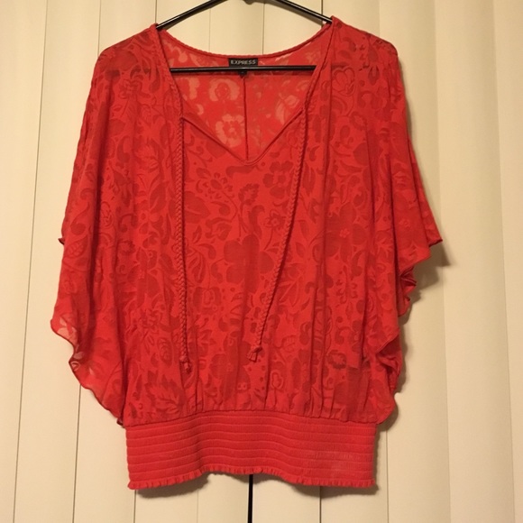 Express Orange Shirt