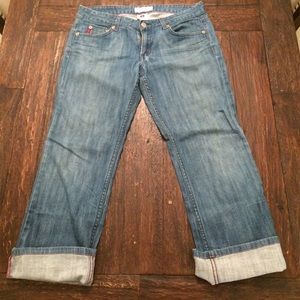 Armani exchange cropped jeans