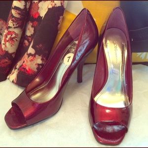 Ruby red BCBG Heels