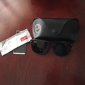 Ray-Bans "Boyfriend" 60mm polarized sunglasses