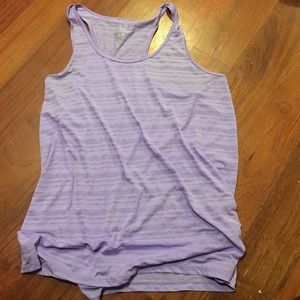 Purple Nike Dri Fit tank