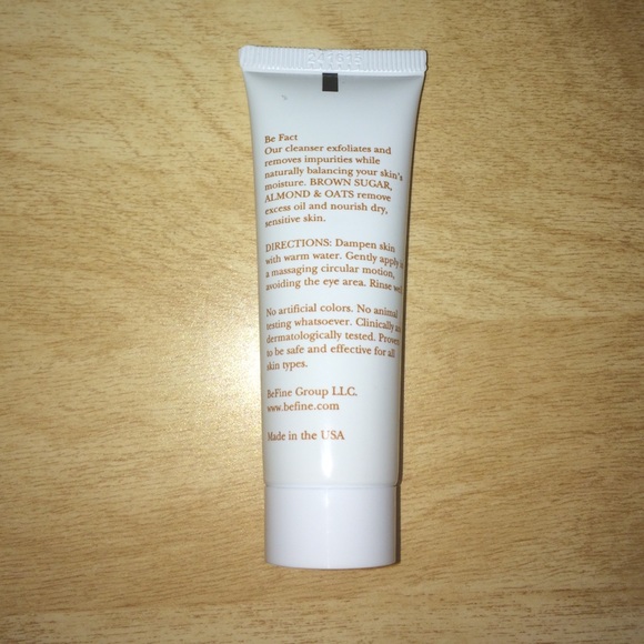 befine exfoliating cleanser